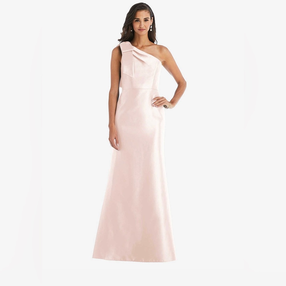Alfred Sung Dessy Group style D794 Pink Blush Bridesmaid Dress